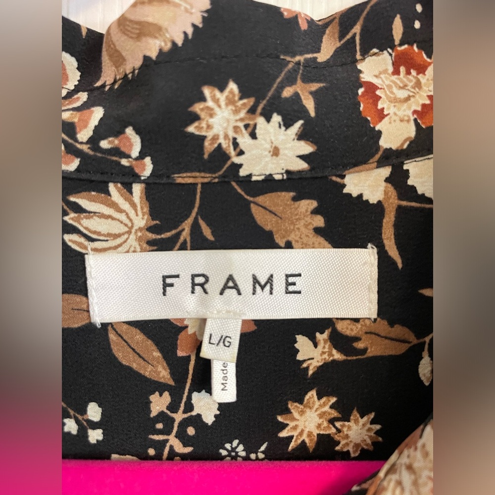 Frame silk blouse